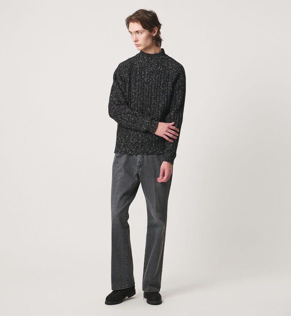 UNITED ARROWS「ワイドリブ ボトルネック ニット」|ニット・セーター|