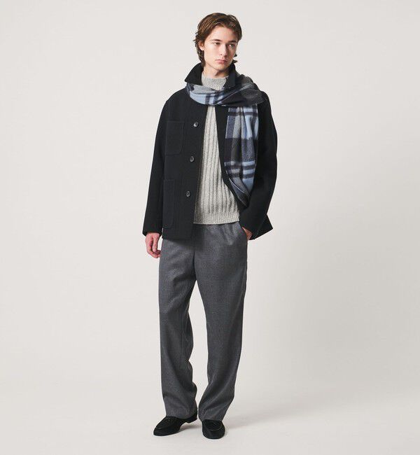 UNITED ARROWS「ワイドリブ ボトルネック ニット」|ニット・セーター|