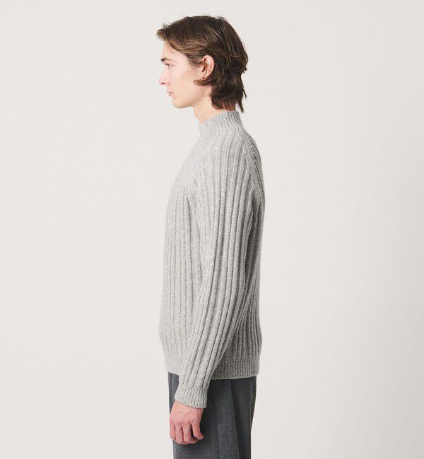 UNITED ARROWS「ワイドリブ ボトルネック ニット」|ニット・セーター|