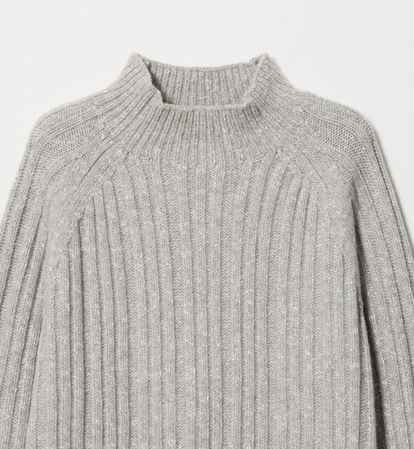 UNITED ARROWS「ワイドリブ ボトルネック ニット」|ニット・セーター|