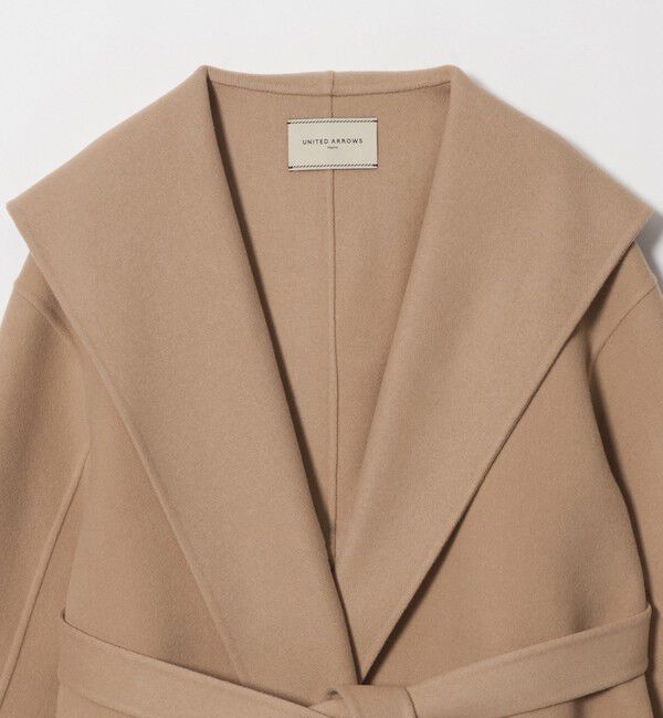 UNITED ARROWS「ウール リバー フード コート」|その他|