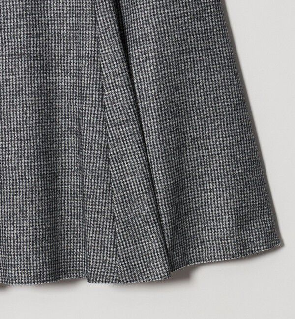 UNITED ARROWS「バランサー ハウンドトゥース フレアスカート」|フレア|