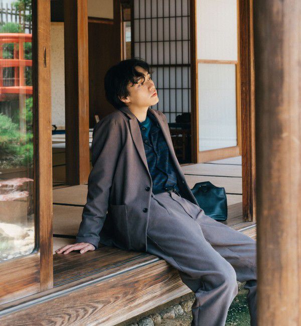 UNITED ARROWS green label relaxing「ピケ コーデュロイ リラックス ジャケット -ストレッチ-」|テーラードジャケット|
