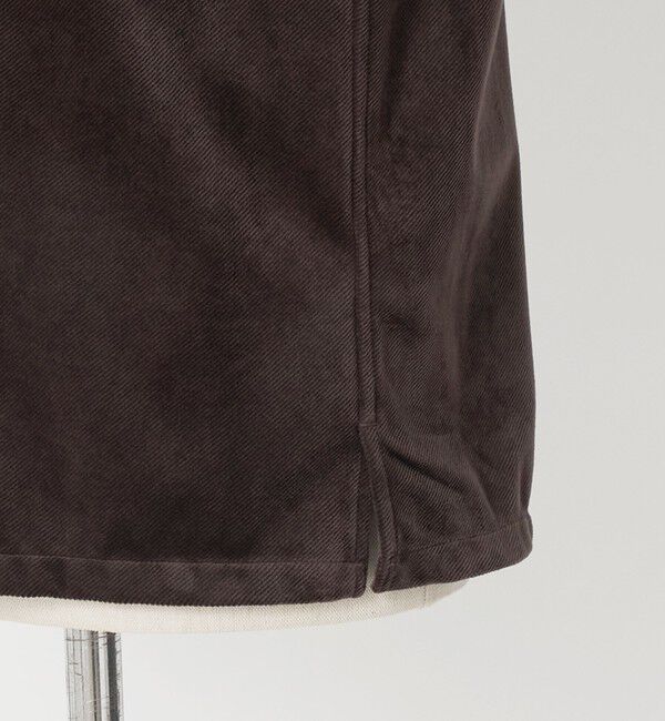 UNITED ARROWS green label relaxing「ポリエステル ベロア フラップ 2パッチポケット シャツ羽織り」|シャツ・ブラウス|