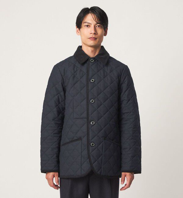 UNITED ARROWS green label relaxing「【別注】＜Traditional Weatherwear＞バーズアイ ウェーバリー キルティングジャケット」|その他|