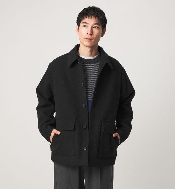 UNITED ARROWS green label relaxing「SENTDALE WOOL カバーオール」|ブルゾン・スタジャン|
