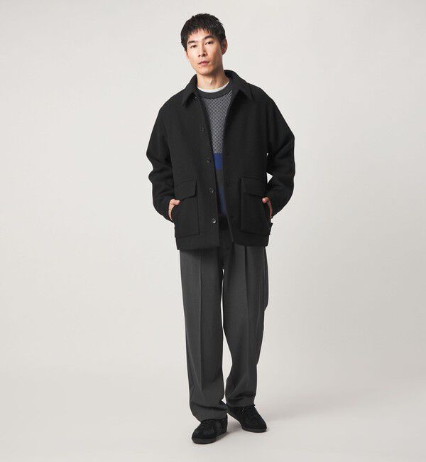 UNITED ARROWS green label relaxing「SENTDALE WOOL カバーオール」|ブルゾン・スタジャン|