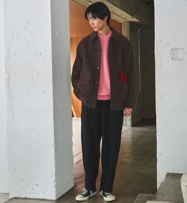 UNITED ARROWS green label relaxing「SENTDALE WOOL カバーオール」|ブルゾン・スタジャン|