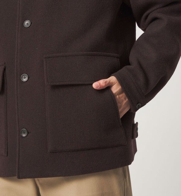 UNITED ARROWS green label relaxing「SENTDALE WOOL カバーオール」|ブルゾン・スタジャン|