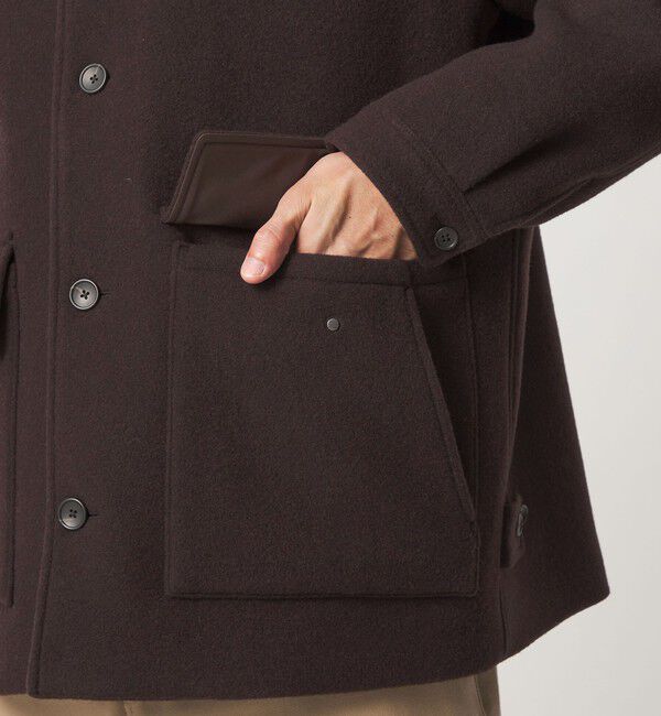 UNITED ARROWS green label relaxing「SENTDALE WOOL カバーオール」|ブルゾン・スタジャン|