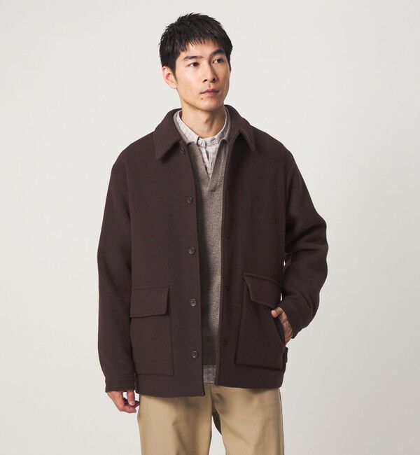 UNITED ARROWS green label relaxing「SENTDALE WOOL カバーオール」|ブルゾン・スタジャン|