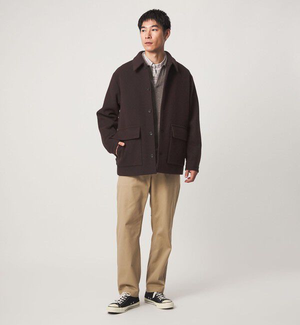 UNITED ARROWS green label relaxing「SENTDALE WOOL カバーオール」|ブルゾン・スタジャン|