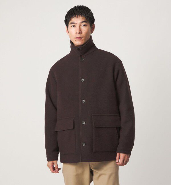 UNITED ARROWS green label relaxing「SENTDALE WOOL カバーオール」|ブルゾン・スタジャン|