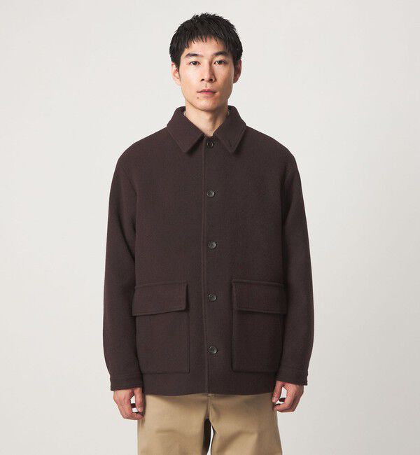 UNITED ARROWS green label relaxing「SENTDALE WOOL カバーオール」|ブルゾン・スタジャン|