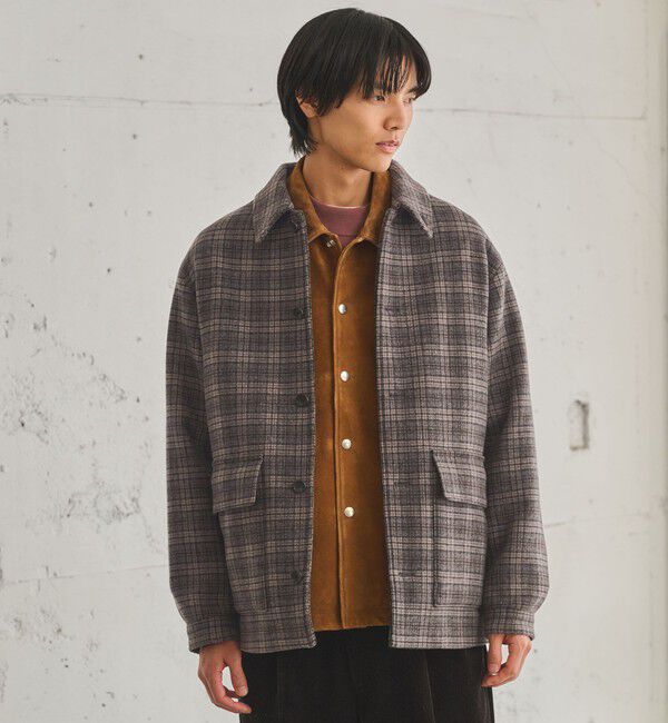 UNITED ARROWS green label relaxing「SENTDALE WOOL カバーオール」|ブルゾン・スタジャン|
