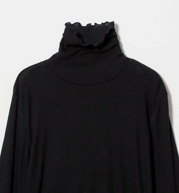 UNITED ARROWS green label relaxing「テレコ ソデ レース タートルネック プルオーバー」|Tシャツ・カットソー|