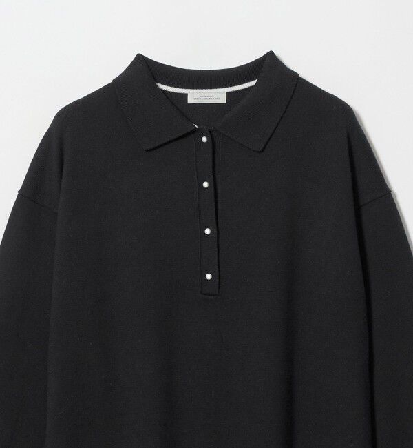 UNITED ARROWS green label relaxing「フェイクパール ボタン ニット ワンピース ウォッシャブル」|ワンピース|
