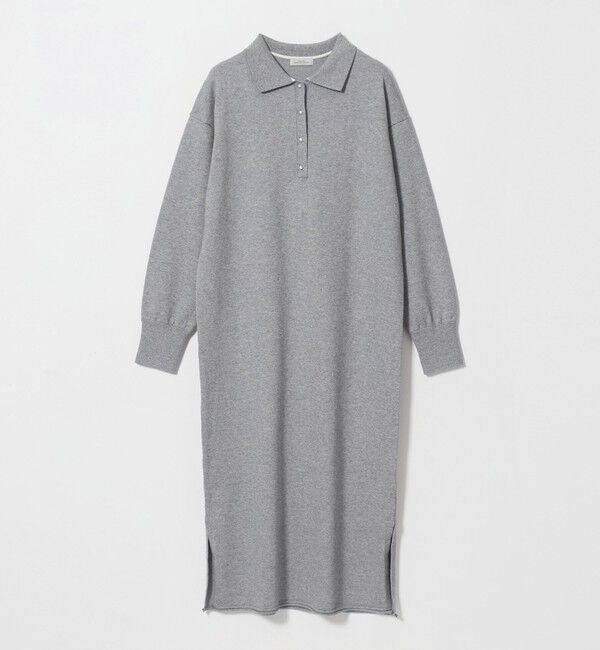 UNITED ARROWS green label relaxing「フェイクパール ボタン ニット ワンピース ウォッシャブル」|ワンピース|