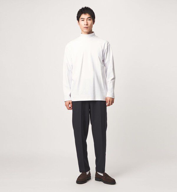 UNITED ARROWS green label relaxing「オーガニックコットン スムース タートルネック カットソー」|Tシャツ・カットソー|