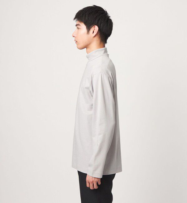 UNITED ARROWS green label relaxing「オーガニックコットン スムース タートルネック カットソー」|Tシャツ・カットソー|