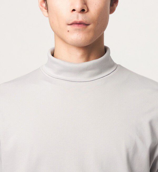 UNITED ARROWS green label relaxing「オーガニックコットン スムース タートルネック カットソー」|Tシャツ・カットソー|