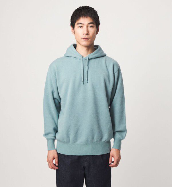 UNITED ARROWS green label relaxing「FINE BASIC スーパー 170s ウール フーディ パーカー」|パーカー|