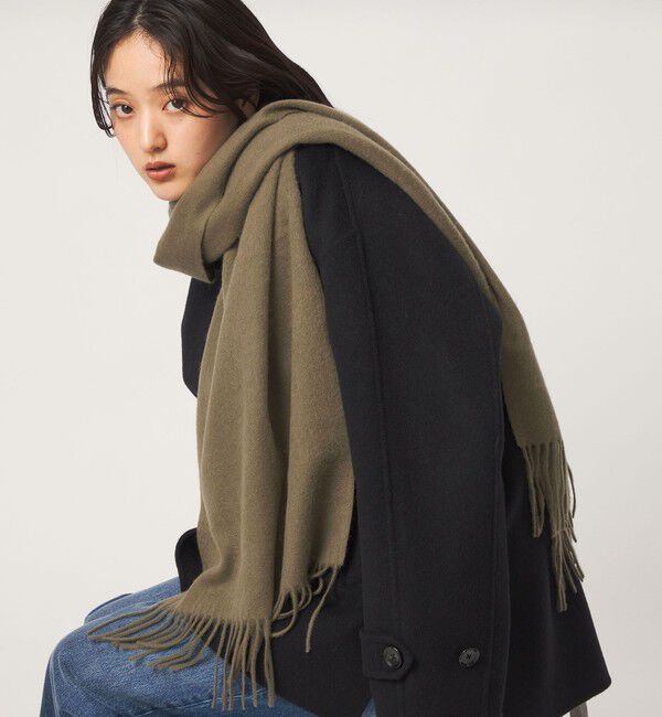 UNITED ARROWS green label relaxing「ウール無地 ストール マフラー」|ストール|