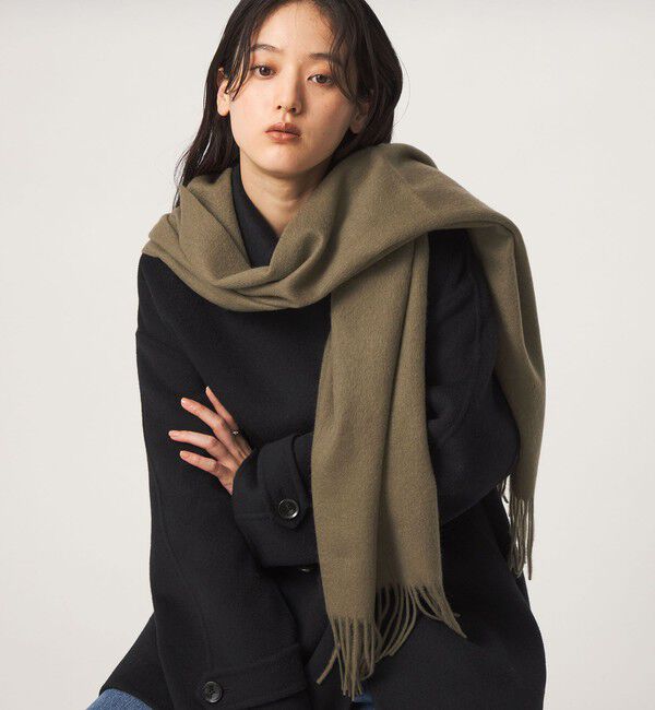 UNITED ARROWS green label relaxing「ウール無地 ストール マフラー」|ストール|