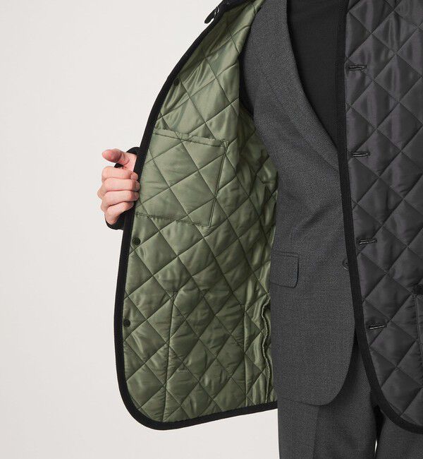 UNITED ARROWS green label relaxing「【別注】＜Traditional Weatherwear＞ポリエステル ウェーバリー キルティングジャケット」|その他|