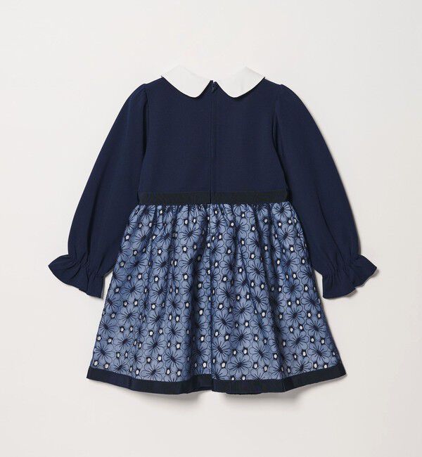 UNITED ARROWS green label relaxing「リップル ハナガラ レース ワンピース / キッズ 110cm-130cm」|ワンピース|