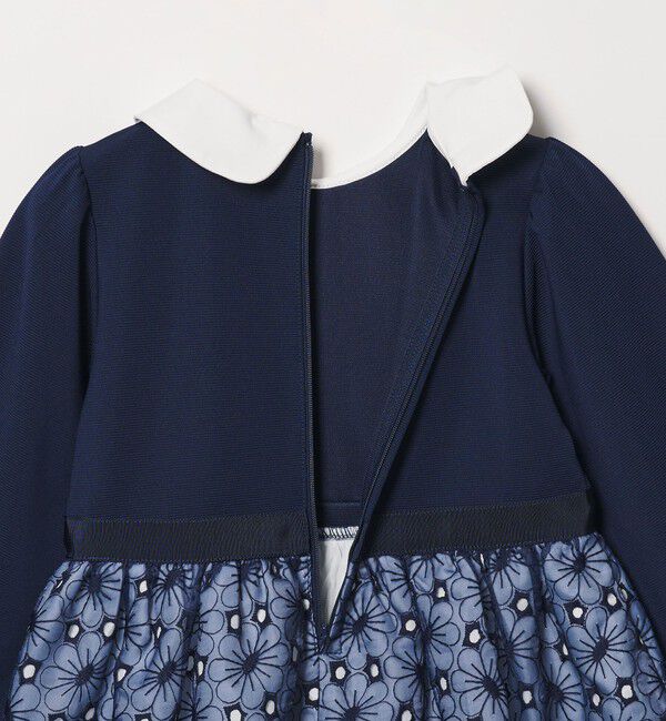 UNITED ARROWS green label relaxing「リップル ハナガラ レース ワンピース / キッズ 110cm-130cm」|ワンピース|