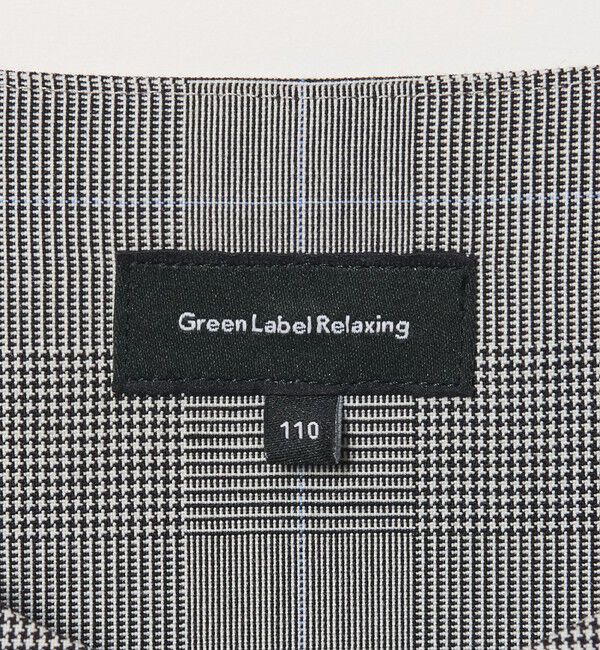 UNITED ARROWS green label relaxing「グレンチェック ジャンスカ / キッズ 110cm-130cm」|ワンピース|