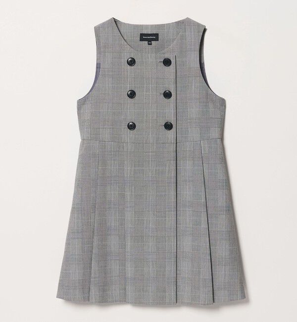 UNITED ARROWS green label relaxing「グレンチェック ジャンスカ / キッズ 110cm-130cm」|ワンピース|