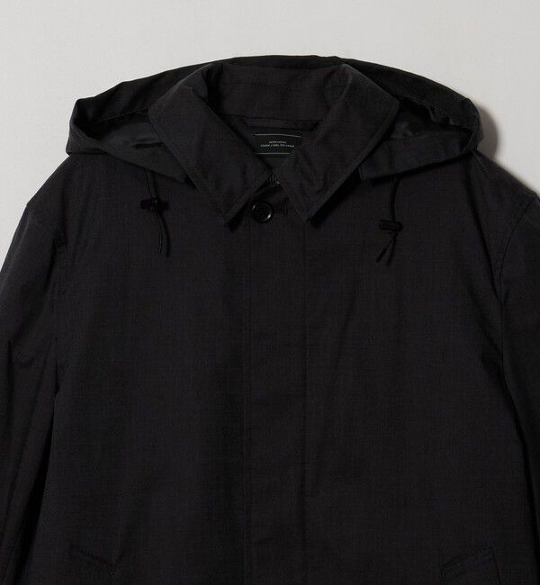UNITED ARROWS green label relaxing「ルミレットウール TAION 3WAY フード バルカラー コート -撥水・防風-」|ステンカラーコート|