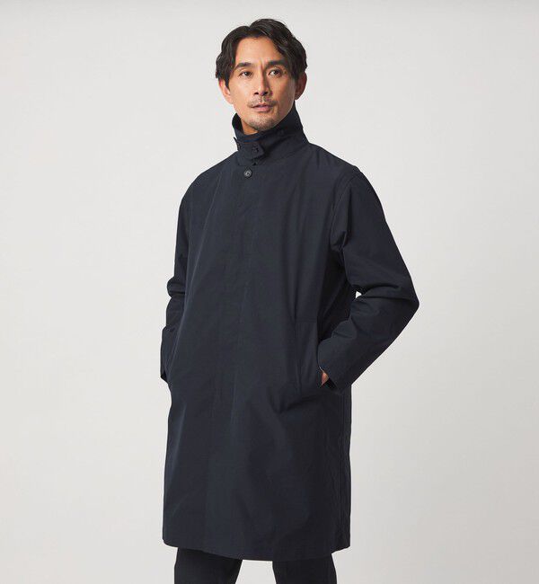 UNITED ARROWS green label relaxing「【WEB限定】JUST fit 3WAY ステンカラーコート」|ステンカラーコート|NAVY