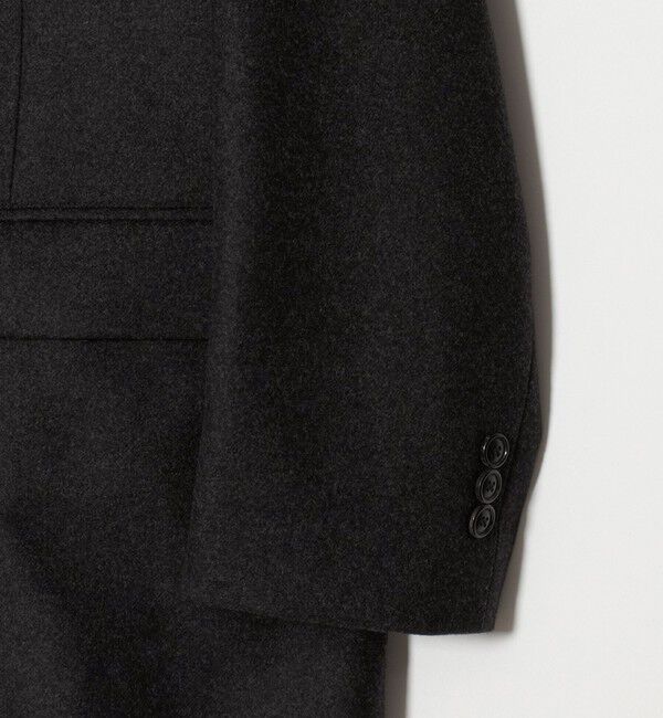 UNITED ARROWS green label relaxing「FINE BASIC Super160's フラノ ダブルブレスト ジャケット」|テーラードジャケット|