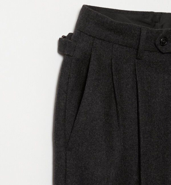 UNITED ARROWS green label relaxing「FINE BASIC Super160's フラノ ワイド スラックス」|スラックス|