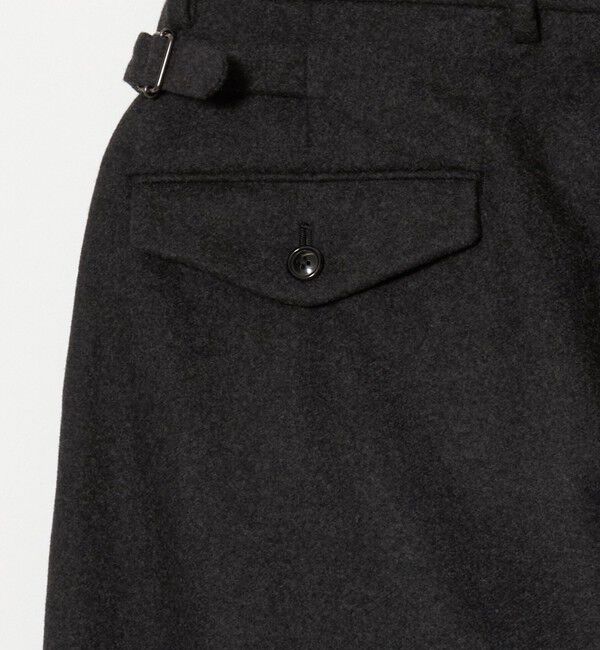 UNITED ARROWS green label relaxing「FINE BASIC Super160's フラノ ワイド スラックス」|スラックス|