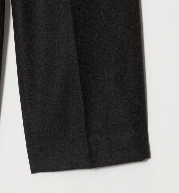 UNITED ARROWS green label relaxing「FINE BASIC Super160's フラノ ワイド スラックス」|スラックス|