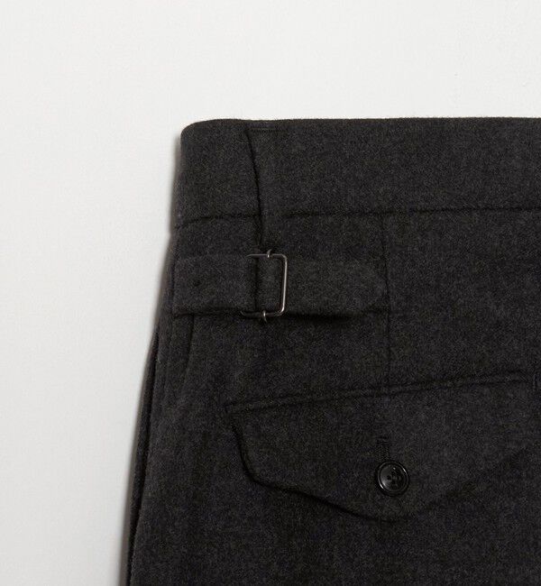UNITED ARROWS green label relaxing「FINE BASIC Super160's フラノ ワイド スラックス」|スラックス|