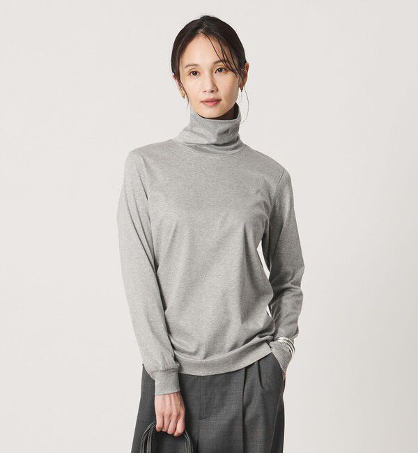 UNITED ARROWS「＜SLOANE＞タートルネック ロングスリーブ カットソー」|Tシャツ・カットソー|