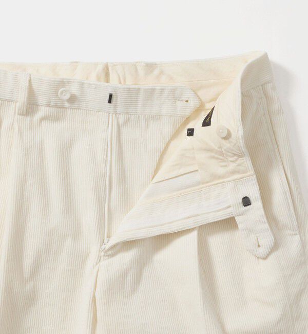 UNITED ARROWS「コーデュロイ 2プリーツ キャロット  パンツ」|チノ|
