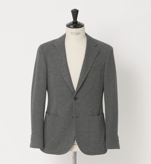 UNITED ARROWS「ツイル ジャージ シングル 2ボタン テーラードジャケット COMFORT EASY-MODEL」|テーラードジャケット|