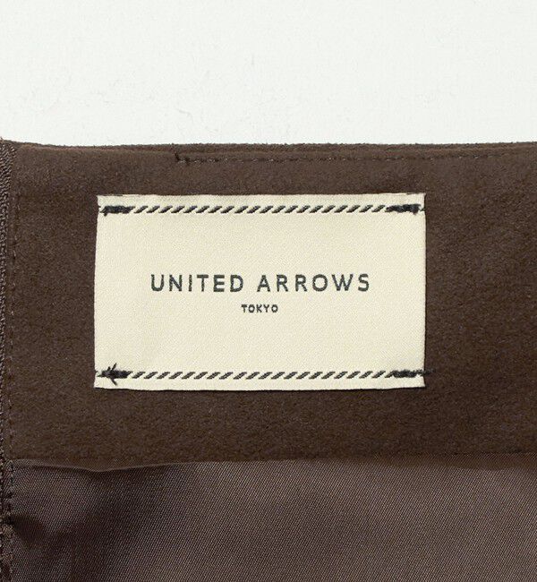 UNITED ARROWS「スエードライク タイトスカート ‐ウォッシャブル‐」|タイト|