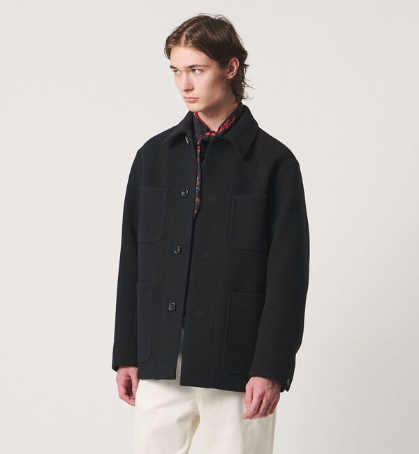 UNITED ARROWS「パイルメルトン カバーオールコート」|その他|