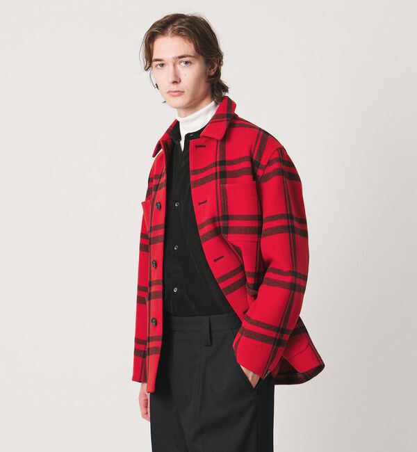 UNITED ARROWS「パイルメルトン カバーオールコート」|その他|