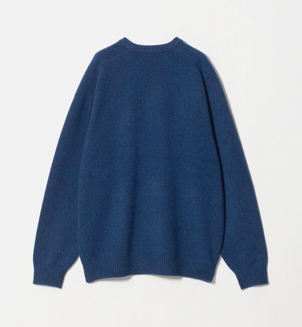 UNITED ARROWS「ウール/カシミヤ ミドルゲージ クルーネック ニット」|ニット・セーター|