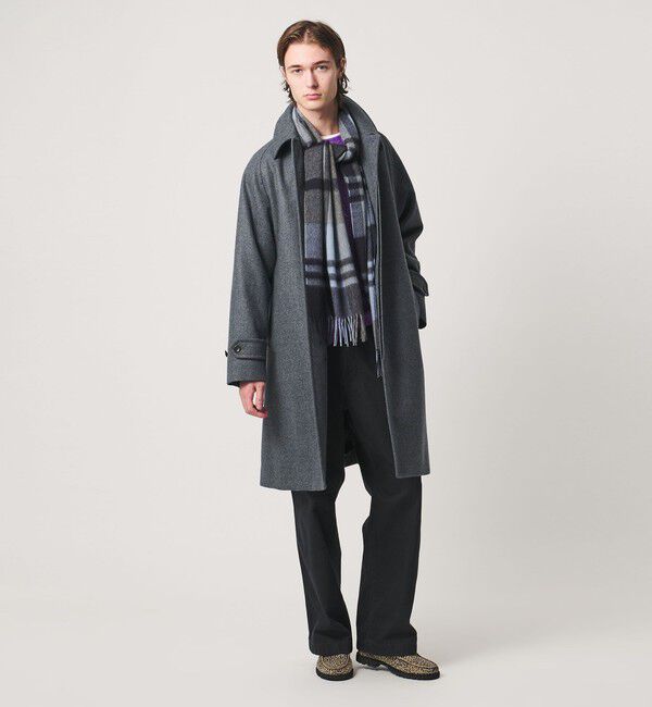 UNITED ARROWS「ウーステッド メルトン バルマカーンコート」|その他|MD.GRAY