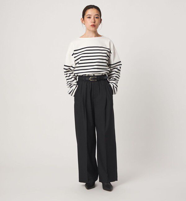 UNITED ARROWS green label relaxing「バスクボーダー ロングスリーブ プルオーバー カットソー」|Tシャツ・カットソー|