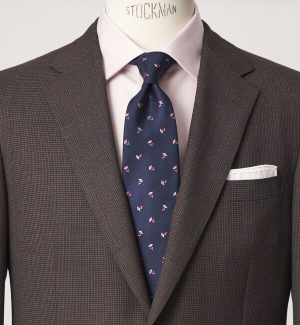 UNITED ARROWS green label relaxing「GLR JAPAN VINTAGE 8.0cm コモン1 ネクタイ」|ネクタイ・蝶ネクタイ|NAVY